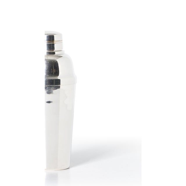 Art Deco 1920s Art Deco Silver Plated Cocktail Shaker For Sale - Image 3 of 3