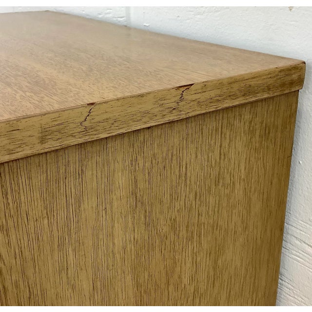 Mid-Century “Simplex” Three Drawer Dresser or Nightstand by Kent Coffey For Sale - Image 9 of 13