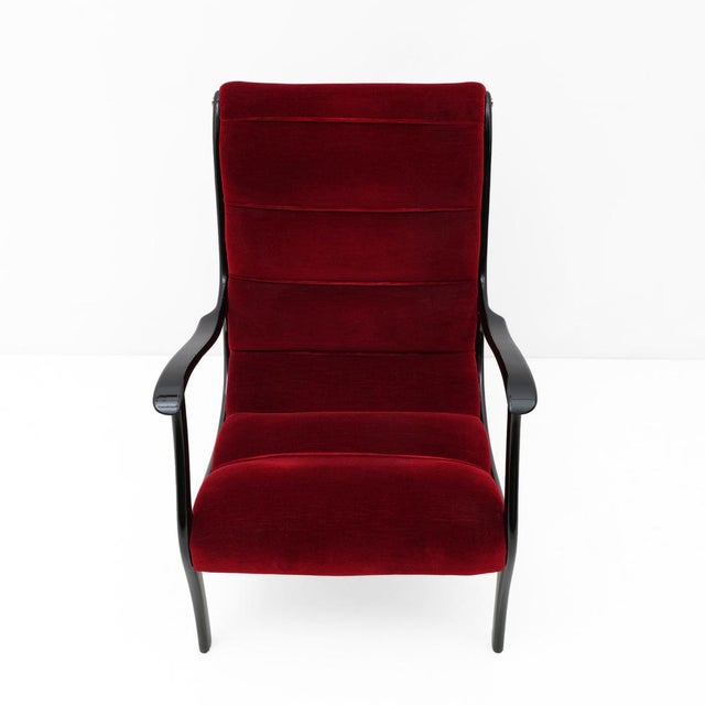 Mid-Century Modern Italian Mitzi Armchair by Ezio Longhi for Elam, 1950s For Sale - Image 6 of 8