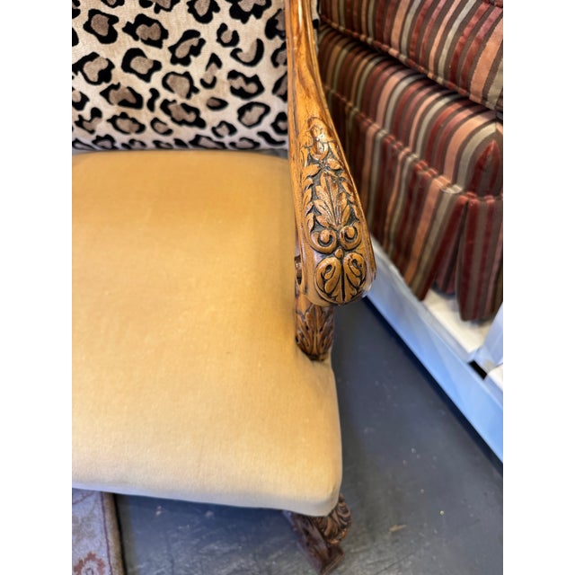 Antique French Walnut Chair For Sale In Boston - Image 6 of 7