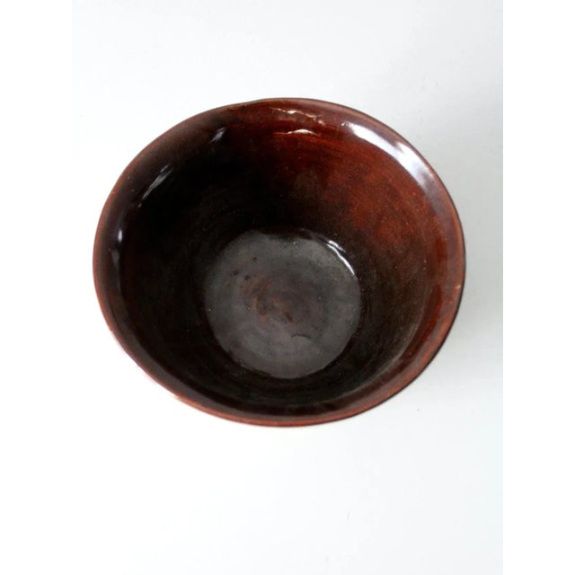 Antique Stoneware Bowl For Sale - Image 6 of 9