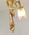Antique French Louis XV Three-Light Chandelier in Bronze, 1890s For Sale - Image 6 of 11