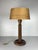 Modern French Turned Wood Table Lamp by Charles Dudouyt, 1930s For Sale - Image 10 of 17