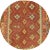 Hand-woven Kilim rug with a geometric motif. This piece has great detailing and a beautiful design. It would be the...