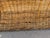 Vintage 72” Handwoven Rattan Sofas With Large Braid Trim, Pair For Sale - Image 15 of 17