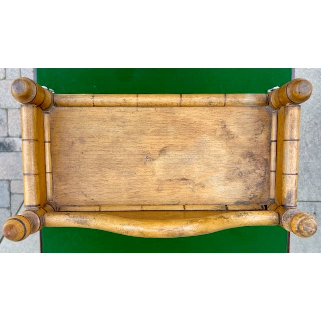 Late 18th Century French Faux Bamboo Spice Cabinet For Sale In Los Angeles - Image 6 of 16