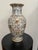 Late 20th Century Vintage Chinese White and Gilt Porcelain Lotus Scroll Vase For Sale - Image 5 of 15