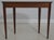 Council Craftsmen Flame Mahogany Inlaid Demi-Lune Console Table For Sale - Image 11 of 13