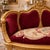 1960 Artisan Louis XVI Burgundy Beech Sofa Set-3 Pc For Sale - Image 14 of 16