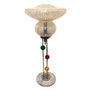 Large Murano Glass Floor Lamp from Mazzega, 1960s For Sale