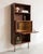 Brown Vintage Rosewood Wall Unit with Bar and Secretary, 1960s For Sale - Image 8 of 11