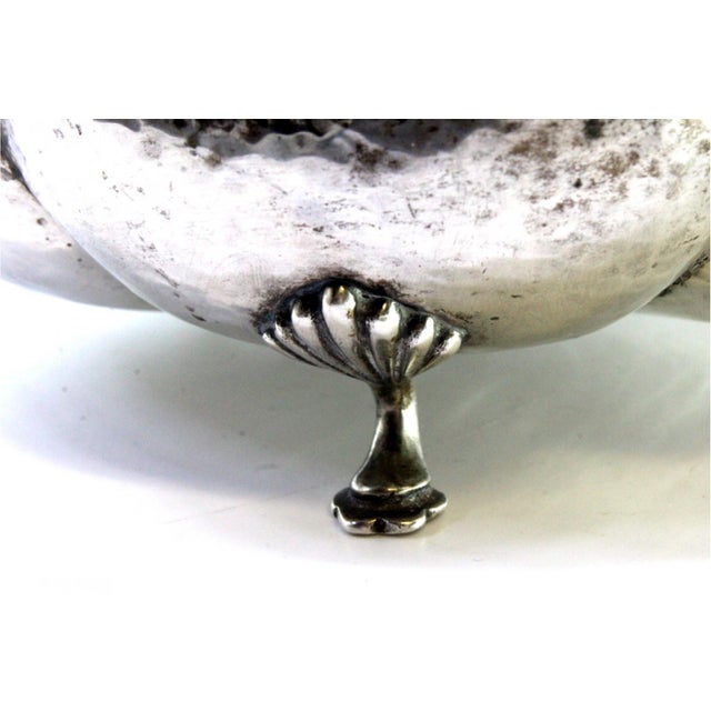 Hammered Silver Candy Box For Sale - Image 3 of 8