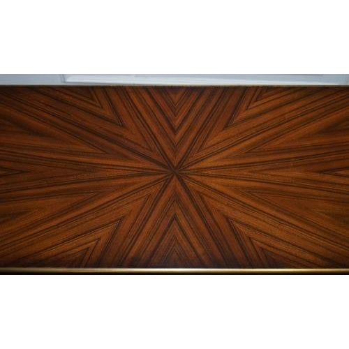 Art Deco Vancucci Sunburst Console Table by Theodore Alexander For Sale - Image 5 of 18