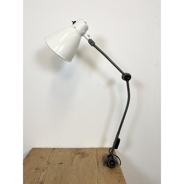 1960s Large Industrial Workshop Table Lamp, 1960s For Sale - Image 5 of 18