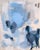 2020s "Echoes Along the Waterline" Large Contemporary Blue Abstract Painting in Cerulean, Slate and Navy by Stacey Warnix For Sale - Image 5 of 10