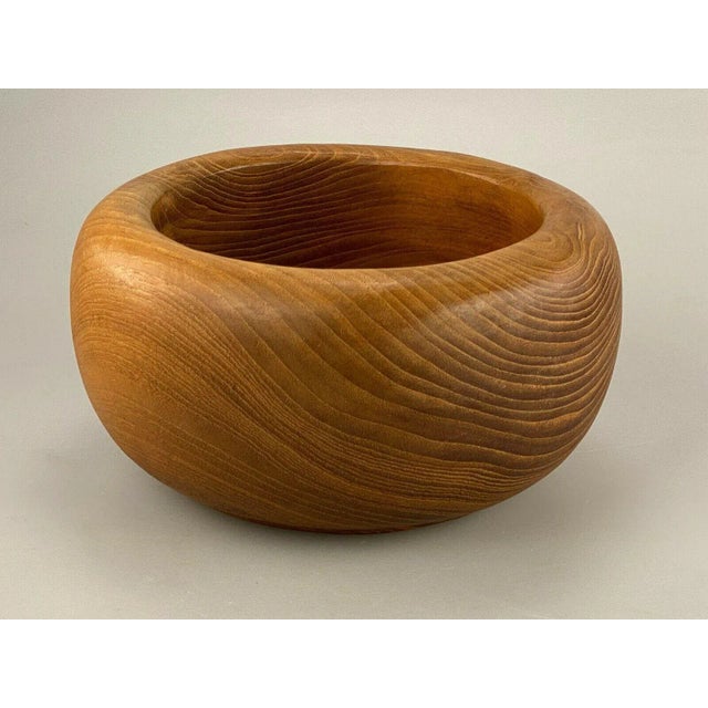 Large Teak Cup, 1960s For Sale - Image 10 of 10