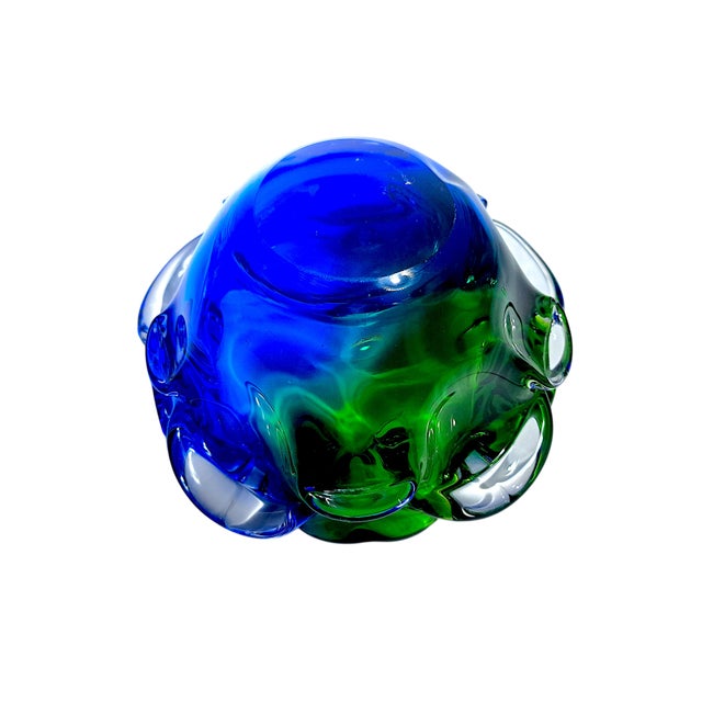 Murano Glass Centerpiece Bowl, 1970s For Sale - Image 4 of 8