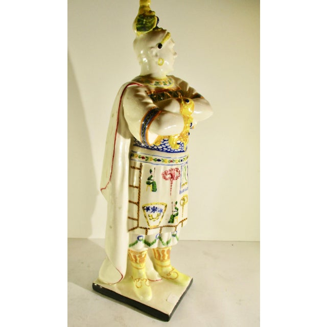 Early 20th Century Italian Ceramic Figure of Caruso Early 20th For Sale - Image 5 of 11