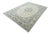 Hand-Knotted Oriental Rug Nain 9la Rug with Silk For Sale