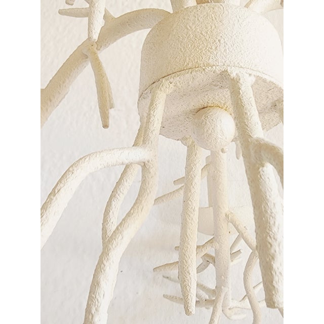 Coral Motif Five Lights Chandelier For Sale - Image 11 of 12
