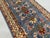 2000 - 2009 Blue and Cream Floral Wool Runner Rug With Natural Dyes, 2'6" X 6'3" For Sale - Image 5 of 13