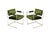 Chrome Green Milo Baughman "Thin Line" Dining Chairs for Thayer Coggin - Set of 6 For Sale - Image 8 of 12