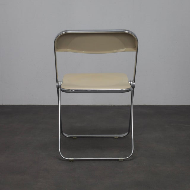 1970s Plia Folding Chairs by Giancarlo Piretti for Castelli, 1970s, Set of 2 For Sale - Image 5 of 12