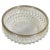 French Art Deco glass and Metal decorative dish with glass Rond Pattern, in very good overall condition. It has been made...