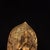 Bronze Late 20th Century Gilt Bronze Avalokiteshvara Statue Seated Guanyin Deity 12" For Sale - Image 8 of 9