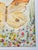 Abstract 1970s Contemporary Abstract Golden Butterfly Original Painting For Sale - Image 3 of 3