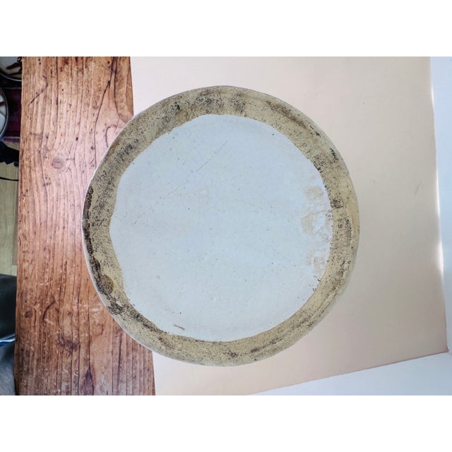 Alabaster McCoy Tall Sand Dollar Vase in White For Sale - Image 8 of 11