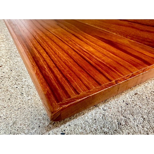 Minimalist Teakwood Wall Shelf, Germany, 1960s For Sale - Image 9 of 15