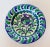 Vintage Granada Spanish Fajalauza Blue, Green, White Pomegranate Bowl For Sale - Image 4 of 6