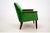 Danish Velvet Armchair, 1970s For Sale - Image 9 of 11