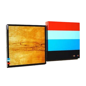 David E. Peterson, Puzzle 82, Contemporary Colorful Wooden Wall Sculpture, 2014