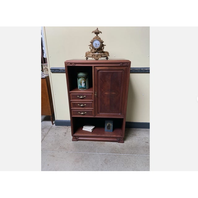 Antique Art Nouveau Cabinet in Wood, 1910 For Sale - Image 15 of 15