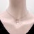 Metal 1900-1909 Edwardian Platinum Old Mine Cut Diamond Negligee Necklace For Sale - Image 7 of 9