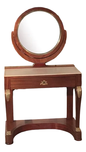 19th Century Mahogany Catering Hairdresser Table