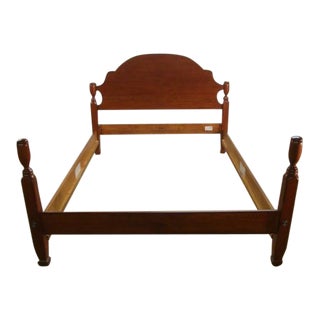 Harden Solid Cherry Queen Size Bed For Sale