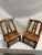 Wood Meditation Chairs - 2 Pieces For Sale - Image 7 of 13