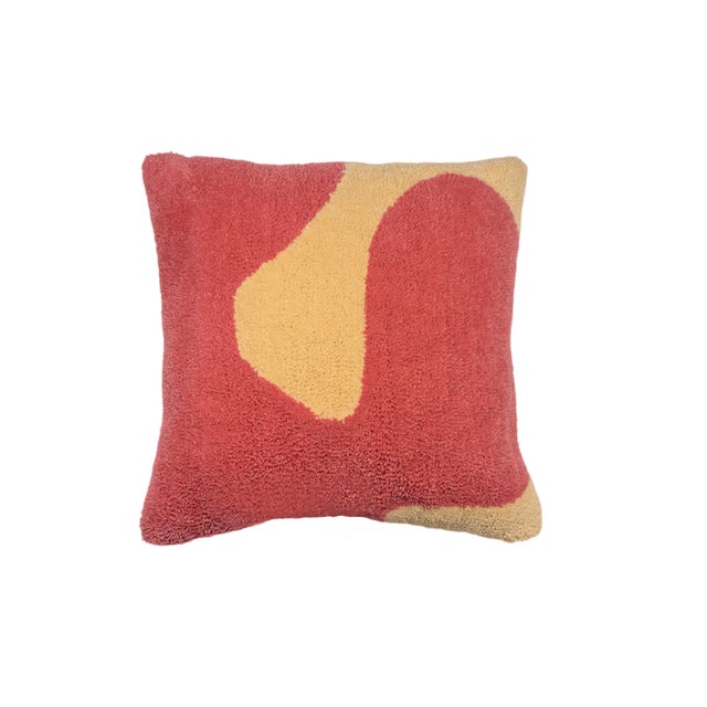 Contemporary Wool Cushion 001 by Alan Thomas For Sale - Image 3 of 4