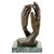 Modern Brown Patinated Sculpture Titled The Cathedral, 20th Century, Bronze For Sale - Image 10 of 10