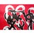 Abstract 'Knots' - Abstract Black, Red and White Original Painting / Robert Motherwell For Sale - Image 3 of 11