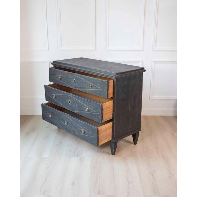 19th Century Swedish 19th Century Chest of Drawers, c.1840 For Sale - Image 5 of 8