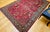 Textile Antique Persian Khorassan Rug, Hand-Knotted Wool, Tree of Life Pattern, Crimson Red & Blue, 6x9 For Sale - Image 7 of 18