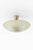 Scandinavian Modern Flush Mount in Glass and Nickel-Plated Metal, 1940s For Sale - Image 3 of 11