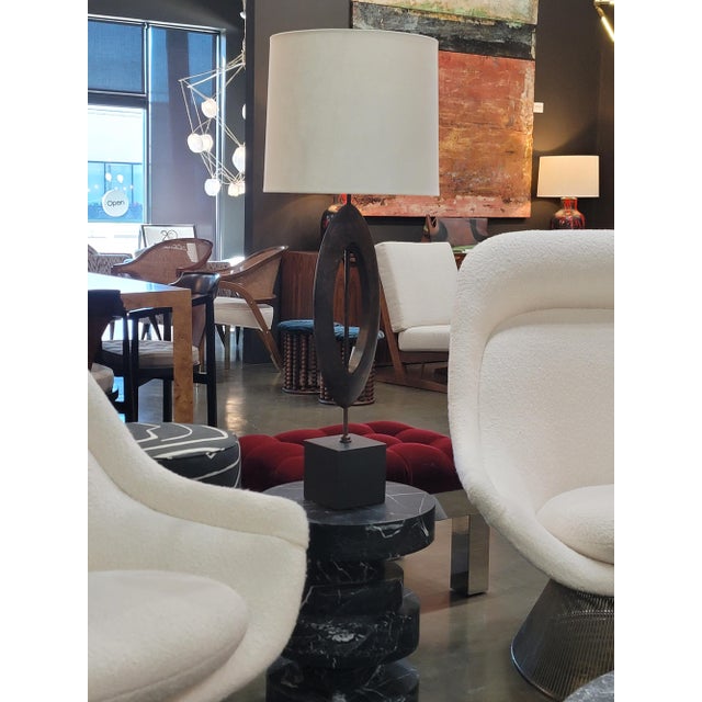 Modern Porta Romana Patinated Copper "Manhattan" Lamp, 2000s For Sale - Image 3 of 9