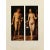 An excellent vintage set of 2 full-color reproduction prints after painting on panels "Adam and Eve" by Durer. Comes from...