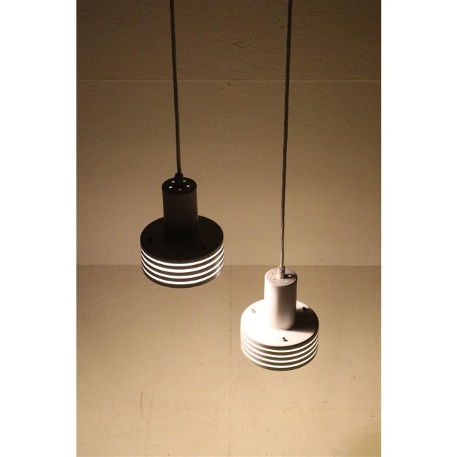 Danish Hanging Lamps from Frandsen, 1970s, Set of 2 For Sale - Image 11 of 13