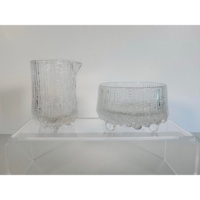 Bring iconic Scandinavian design to your table with this vintage Ultima Thule sugar and creamer set designed by renowned...